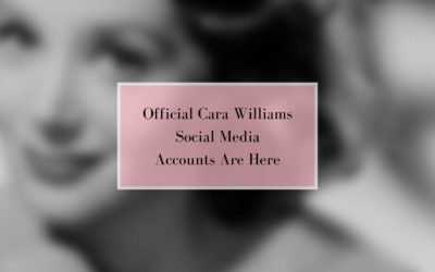 Official Cara Williams Social Media Accounts Are Here